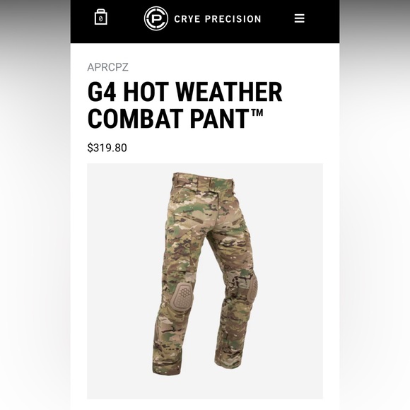 Crye Precision G4 Hot Weather Combat Pants 38” BNWT - Picture 2 of 16